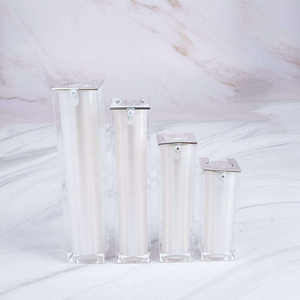 Botella de Bomba sin Aire COMAN CM1027 de Lujo, Color Blanco Perla, 15ml/30ml/50ml, Doble Pared, PMMA Acrílico, para Cosméticos y Aceites Esenciales, Venta al Por Mayor - Product Image 6