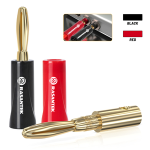 Chuối Phích Cắm Đỏ + Đen Couple Thiết Bị Đầu Cuối Kết Nối Khuếch Đại Thiết Bị Đầu Cuối Binding Bài Banana Loa Cắm Jack Video Kết Nối - Product Image 6