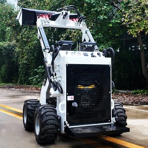 Mini-chargeuse compacte Landward 890 kg S480 anti-traction sur chenilles, idéale pour les chemins boueux et les vergers, haute performance - Product Image 2