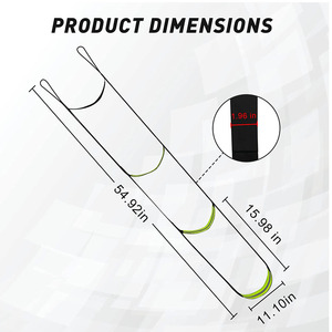 บันไดปีนต้นไม้แบบ 3 ช่อง ทำจากไนลอนอเนกประสงค์ สำหรับใช้งานกลางแจ้ง - Product Image 4