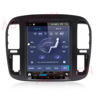 12,1-Zoll Android 13.0 Autoradio-Haupteinheit Multimedia für Toyota Land Cruiser 100 Serie 1998-2002 Auto-Audio-Stereoanlage Kabelloses Carplay