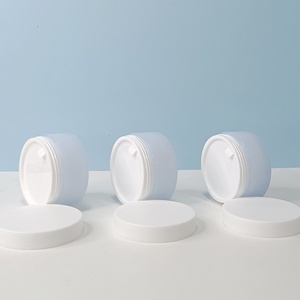 Luxury 100g 150g Body Butter Blue <b>Plastic</b> <b>Jar</b> Face Cream Lip Scrub Cosmetic Package Packaging Container PP <b>Plastic</b> <b>Jars</b> with Lid - Product Image 6