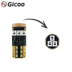Ampoule de feu arrière LED Gicoo t10 5W 12V pour remplacement et réparation de voiture 1000Lm Garantie 1 an - Product Image 1