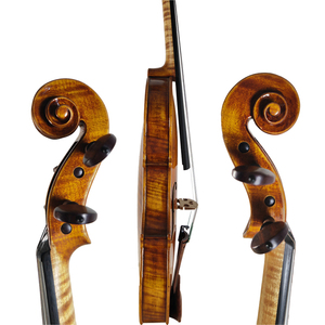 Violon artisanal de haute qualité en épicéa russe et dos en érable roumain pour examens, performances, débutants, adultes, vente en gros, OEM - Product Image 4