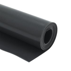 블랙 1mm 2mm 5mm 신축성 가황 산업용 실리콘 롤 매트 석영 용 고무 가스켓 시트 - Product Image 1