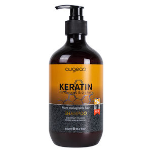 Good Quality Refreshing Deep Cleansing Silk Extract Collagen 500ml Keratin Hair <b>Shampoo</b> - Product Image 1
