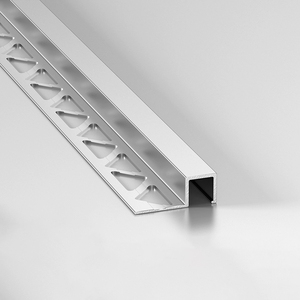 ขายตรงจากโรงงาน กระเบื้องปูพื้น อลูมิเนียมป้องกันขอบ  ขอบบันได  อะลูมิเนียมป้องกันมุมกระเบื้อง สีเงินอะโนไดซ์ - Product Image 2