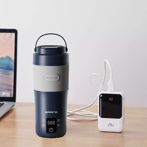 Chauffe-eau et chauffe-lait portable OEM 400 ml avec connexion USB pour les voyages, deux modes de chauffage pour lait maternel et eau - Product Image 1