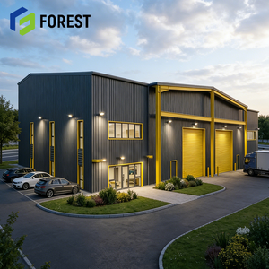 Edificio de Centro Logístico Avanzado con Características de Ensamblaje Rápido, Estructura de Acero de Gran Envergadura, Almacén - Product Image 1