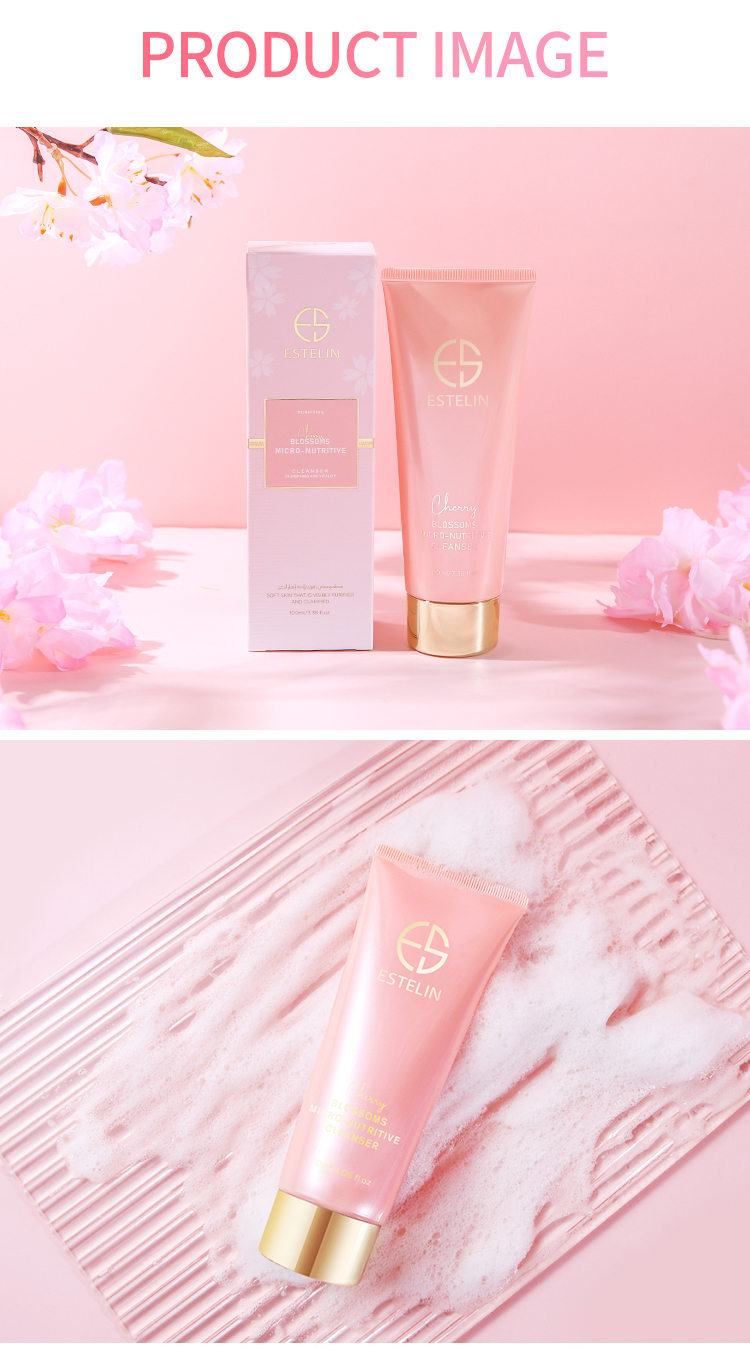 ESTELIN Cherry Blossoms Micro-Nutritive Facial Cleanser 100ml Face Wash