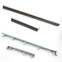 10 pièces intérieurs de voiture accessoires FJ150 poignée de porte tableau de bord motif bois décoration intérieure garnitures de mise à niveau pour Prado 14-21