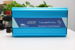 UPS tinh khiết Sine Wave 4000W LED hiển thị DC12V/24V AC 220V cung cấp liên tục + Sạc phổ/EU/AU/UK Ổ cắm điện biến tần - Product Image 2