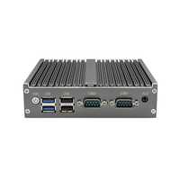 PC industriel embarqué sans ventilateur OEM ODM Intel Core I3 I5 I7 I9 avec 2 ports LAN, 6 ports RS232 RS485 et GPIO pour l'automatisation industrielle et les passerelles IoT