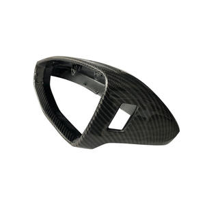 Couvertures de rétroviseur latéral en fibre de carbone avec <span class=keywords><strong>ALC</strong></span> pour Audi C8 A6L A7 A7L A8L S6 - Product Image 3