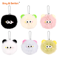 Pluche sleutelhangers Schattige Kawaii sleutelhangers in bulk voor verjaardagscadeautjes, piñata-speelgoed, klaslokaalprijzen, feestfavoren