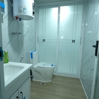 Maison conteneur personnalisée de 40 pieds, maison préfabriquée en module, conteneur de gym, entrepôt de jardin avec salle de bain et armoire, Casa Contenedor As