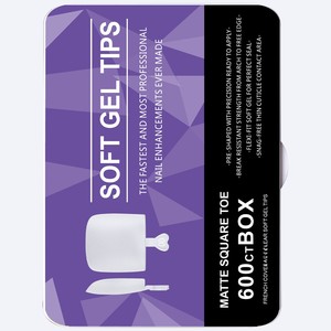 <span class=keywords><strong>Faux</strong></span> <span class=keywords><strong>ongles</strong></span> d'orteils mats carrés ultra-fins et flexibles, sans lime, à presser, pour extensions et usage quotidien - Product Image 5