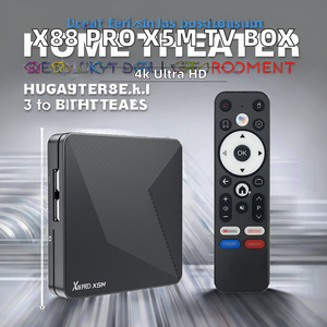 กล่องทีวี Factory X88 Pro X5M 4K Android 14 S905x5m แรม 2GB รอม 16GB รองรับ Dual Wifi สมาร์ททีวีสติ๊ก Android Box Set Top Box - Product Image 2