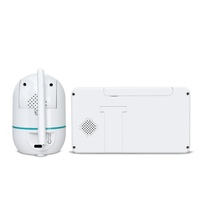 Moniteur vidéo pour bébé sans fil Baba Electronics 6 pouces avec caméra numérique, batterie amovible 5000 mAh, détection de pleurs et mode VOX