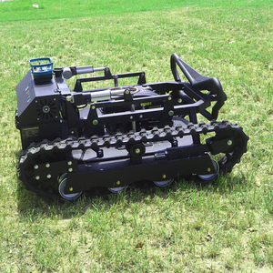 bibo High Quality CE Certified Gasoline Lawn <b>Mower</b> <b>Remote</b> <b>Control</b> Robot <b>Track</b> Type Brush Cutter 4-Stroke DIY Grading Self - Product Image 3