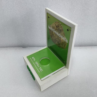 Support d'affichage léger et moderne en PMMA acrylique de luxe, personnalisé, écologique et recyclable pour cigarettes électroniques et bâtonnets de tabac – Idéal pour les magasins de fumeurs