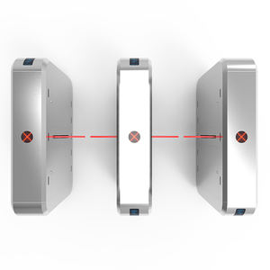 オリジナル工場製フラップバリア 室内用 AISI 304 SUS セキュリティ向上 フラップバリア回転式ゲート - Product Image 4