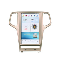 Sistema de Navegación CarPlay de 13.6 Pulgadas para Jeep Grand Cherokee 2010-2013 con Pantalla IPS Central Grande en el Tablero