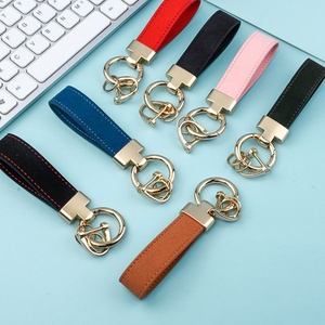 Porte-clés en cuir en gros, accessoires de porte-clés, porte-clés en cuir véritable de luxe de qualité supérieure, porte-clés en cuir personnalisé avec logo de marque - Product Image 3