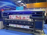 Impresora de Inyección de Tinta Eco-Solvente AM7322-i32 Nueva, 2 Cabezales de Impresión I3200 (Versión Económica), Ancho de Impresión de 3200 mm, Totalmente Automática, Impresión Dúplex Automática