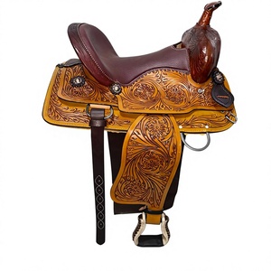 Wholesale Supplies BS International NA93 Eco-Friendly 100% Genuine Leather English Race Saddle Wood Tree SUS304 Stainless Horse - Product Image 5