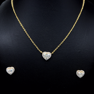 Ensemble de bijoux collier et boucles d'oreilles de luxe, accessoires de mode élégants pour femmes, cadeau et tenue de soirée - Product Image 3