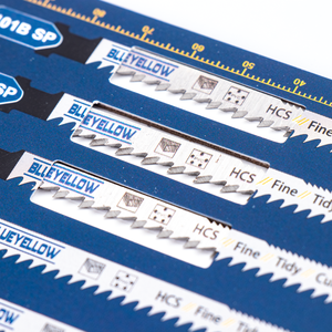 Lames de <span class=keywords><strong>scie</strong></span> <span class=keywords><strong>sauteuse</strong></span> T101B SP à tige en T, fabriquées pour l'acier au carbone rapide, coupe droite propre et précise des planches de bois en plastique <span class=keywords><strong>PVC</strong></span> - Product Image 6