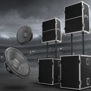 Professional stage line array, outdoor large-scale performance church party bar speaker subwoofer equipment
