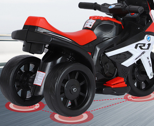 Moto de course électrique pour enfants, élégante et aérodynamique, haute performance, 3 roues, pour garçons, certifiée ASTM, idée cadeau - Product Image 5
