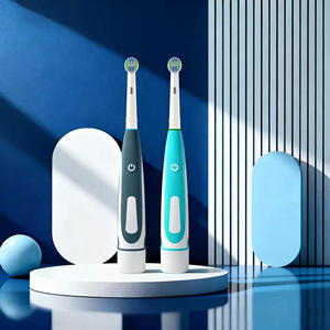 Brosse à dents électrique sonique pour adultes Source Factory, douce, étanche IPX5, autonomie de 30 jours, nettoyage en profondeur, têtes de brosse compatibles - Product Image 2