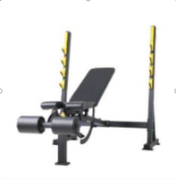 Vente en gros, équipement de gymnastique, banc de descente, banc de presse, cadre d'entraînement de la poitrine oblique, gymnase, tige spéciale