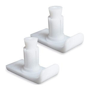 Support universel antidérapant blanc Foshan Dusen Walker Ski Gliders pour aides à la marche pour personnes âgées - Product Image 1