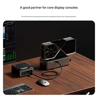 AG02 EGPU Dock dengan OCuLink & Port USB4 Ganda, PSU 800W, Pengisian Daya Terbalik PD & Enclosure GPU Eksternal TGX Hot-Swap