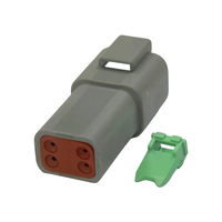 4-Pin Stecker-Buchse-Verbindungsset, Wasserdichter Automobil-Elektrostecker für Fahrzeuge mit Neuer Energie