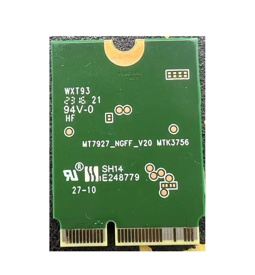 MediaTek Wi-Fi 7 MT7927 kartu jaringan BT/BLE kartu Kombo MT kartu jaringan 802.11be PCIe