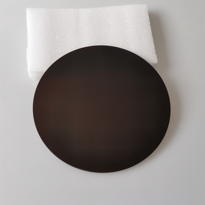 All'ingrosso personalizzato 4mm di spessore foglio di vetro in ceramica resistente al calore nero pannelli circolari in vetro - Product Image 5