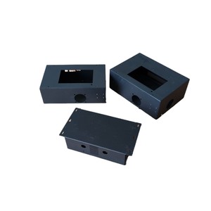 Kotak distribusi cangkang kabinet peralatan tidak standar mesin CNC bagian logam lembaran gulung dingin baja tahan karat kustom - Product Image 1