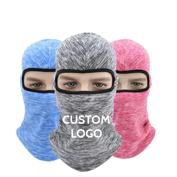 Nouveau design masque de cyclisme hiver couvre-chef un trou conception Protection solaire extérieur coupe-vent visage cagoule masque