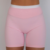 Shorts de sport pour femmes de haute qualité, effet push-up, contrôle du ventre, double doublure, taille élastique, respirant, anti-transpiration, pour gym et yoga