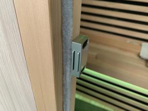 Saunaking Hemlock Cedro Sauna Tradicional SPA Room Style Interior De Madeira Infravermelho Sauna A Vapor Interior Seco Quarto com Fogão - Product Image 3