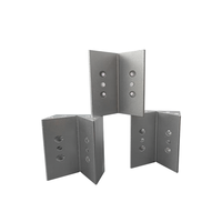 Support en L en plastique usiné CNC sur mesure, haute précision, angle de 90 degrés, fixation d'angle, équipement industriel OEM