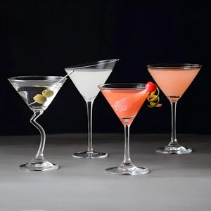 Copas de Cóctel de Tallo Largo en Oferta, Copas de Margarita de Cristal de Varios Estilos, Copas de Martini para Bar, Bodas <span class=keywords><strong>y</strong></span> Fiestas - Product Image 4