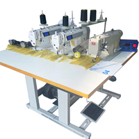 Machine à coudre industrielle automatique pour perruques, cheveux, rideaux, point de chaînette à aiguille simple, acier inoxydable, haute précision RN-872JF