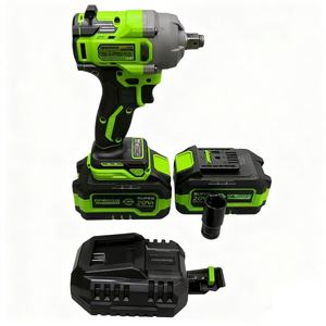 Llave de Impacto Inalámbrica de Litio-Ion de 20V Sin Escobillas, 550Nm de Torque, Herramienta Profesional Industrial para Desmontaje de Tornillos, Accionamiento de 1/2, 1000W - Product Image 5