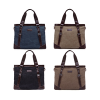 Bolsa de mano para ordenador portátil, proveedor de China, venta al por mayor, alibaba, bolso de lona, maletín, bolso de negocios simple para hombres